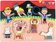 Holz Kinder Steckpuzzle Andreu Toys