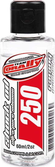 Team Corally Shock Oil Ultra Pure Silicone 250 Cps 60ml 2oz Team Corally