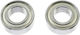 Revtec Ball Bearing 6x12x4 Chrome Steel Abec 3 Metal Shielded 6x12x4 Mr126zz 2 Pcs Revetec