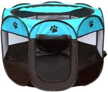 Value Imports Park Dog in Blue Color 91 x 91 x 58cm