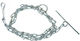 Dog Leash/Lead Chain in Silver color