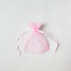 Organza Beutel Set/10 11,5×14cm Rosa