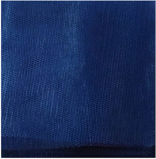 Square Navy Blue Tulle Wedding Favors Materials 12x12cm 100pcs