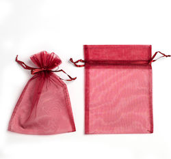 Organza Pouch With Strap 17cm X 12cm Set Of 10 ...