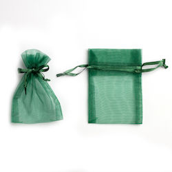 Săculeț Din Organza Cu Panglică 10cm X 7.5cm Se...