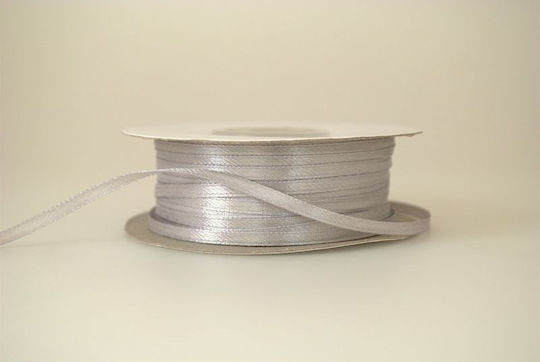 Kyriacou Satin Double Face Ribbon 3mmx100m Gray Sanxxxxx-xx3100-04xxxx
