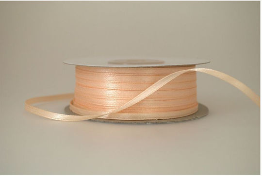 Kyriacou Satin Doppelseitiges Band 3mmx100m Pfirsich Hell Sanxxxxx-xx3100-22xxxx
