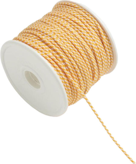 Kyriacou Matt Colored Laces 2mmx40m White-Yellow Kobxxxxx-xx2x40-0175xx