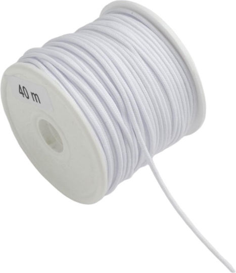 Kyriacou Matt Colored Laces 2mmx40m White Kobxxxxx-xx2x40-01xxxx