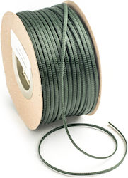 Satin Matt Flach Schnürsenkel 3mm 100m Kor00sxx...
