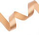 Satin Single Face Ribbon Organza 25mm 100m Sand Beige