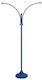 Doppelter Vogelkäfig-Stand 194cm Blau