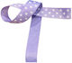 Kyriacou Bänder Gro Polka Dot 25mmx25m Lila Weiß Jgroxx11dotb-x25x50-4101xx