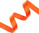 Satin Single Face Ribbon Organza 20mm 100m Orange