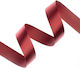 Satin Single Face Ribbon Organza 20mm 100m Bordeaux