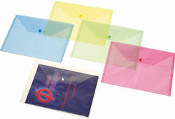 File Folder with Button A4 File Folder with Button A4