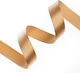 Satin Single Face Ribbon Organza 20mm 100m Light Brown