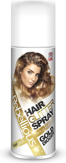 Farbiges Haarspray Glitter Gold Digger 125ml