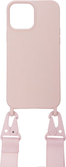 Eko Case iPhone 13 Ultra-rezistent Carabinier Lanyard Roz