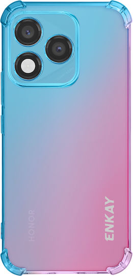 Калъф Enkay Honor 400 Lite Гъвкави Подсилени Ъгли Дизайн На Градиент Син Розов