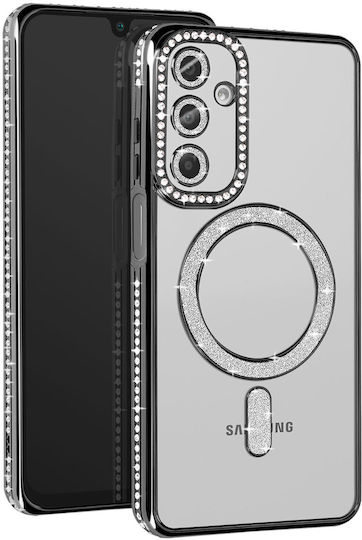 Avizar Diamond Case Samsung Galaxy A16 Magsafe Contour Strass Black