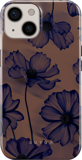 Husă Burga Magsafe iPhone 13 Elegant Catifea Noapte Model Violet Închis