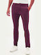 Men's Trousers Burgundy Celio Pobobby