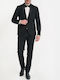 Oj39062e1-53201 Style 2-Piece Suit Pal Zileri 53201 Black
