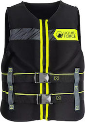 Liquid Force Men's Life Vest Hinge CGA Classic Black Green
