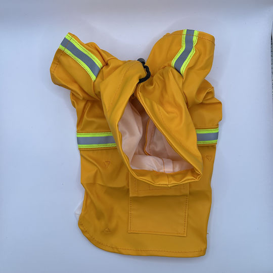 Bonnie Orange Waterproof Dog Coat Small