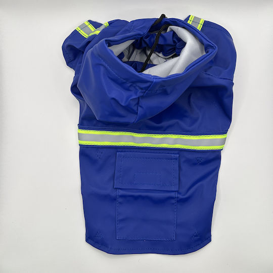Bonnie Кучешки палта Водоустойчиво Син Small