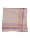 Women's Pocket Handkerchief Cotton Pink Salmon
