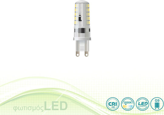 SoleLuce LED Bulb 3.5W for Socket G9 Warm White