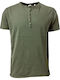 Luciano Faketti Flama T-Shirt Cotton 100% Olive Men's Blouse