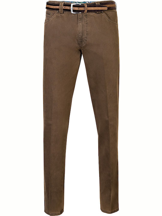 Meyer Trousers Belt Series Dublin 2 2 3508 37 Brown