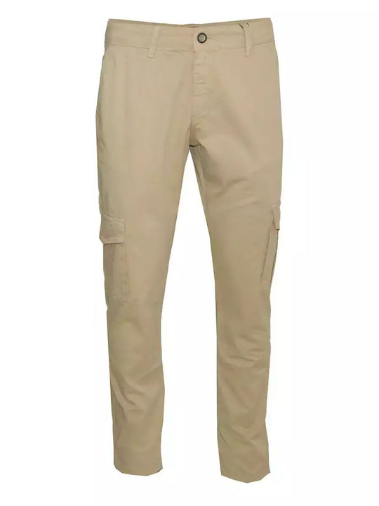 Oxygen Men's Beige Cargo Trousers 41090-beige