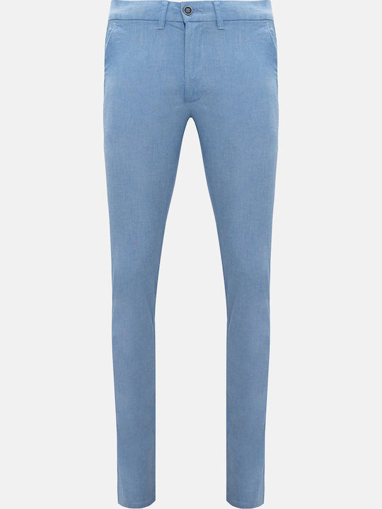 Fynch Hatton Chino Series Trousers 1302 2905 601 Light Sky