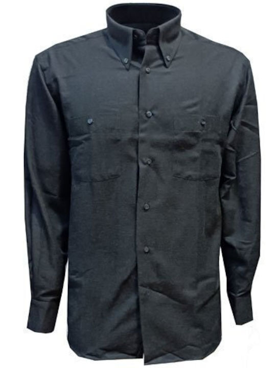 Luciano Faketti Flannel Shirt Luciano Faketti Anthracite