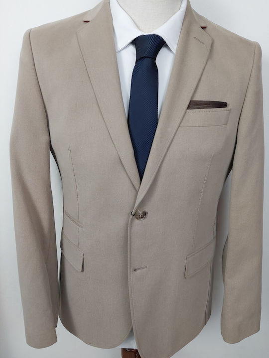 Beige Jacket Dino Libero Henry 5782-138 0001