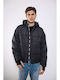 Manager Men’s Regular Fit Polyester Χειμερινο Μπουφαν 602 Aerikos Black Μαύρο