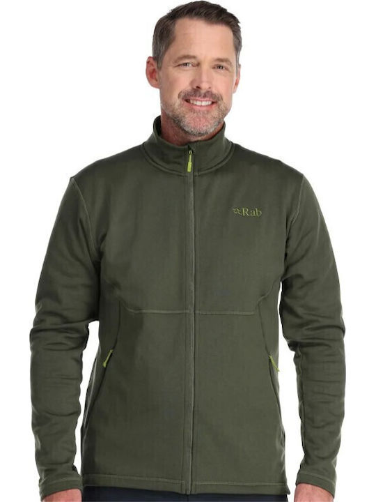Rab Geon Army Ανδρική Ζακέτα Fleece Army