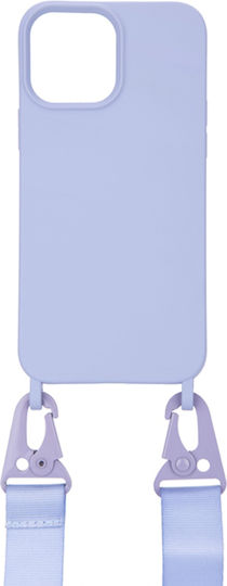 Eko Case Iphone 12 Pro Max Ultra-resistant Carabiner Cord Lavender