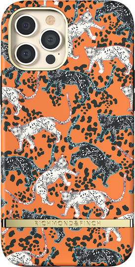 Richmond & Finch Case Iphone 12 Pro Max Leopard Pattern Anti-scratch Coating Orange