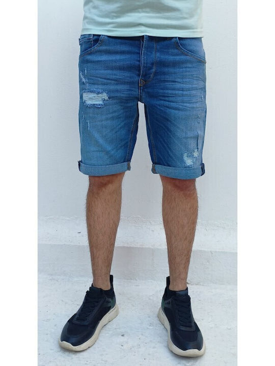 Scinn Ferrez Shl 123.140 Herren Shorts Blau Denim