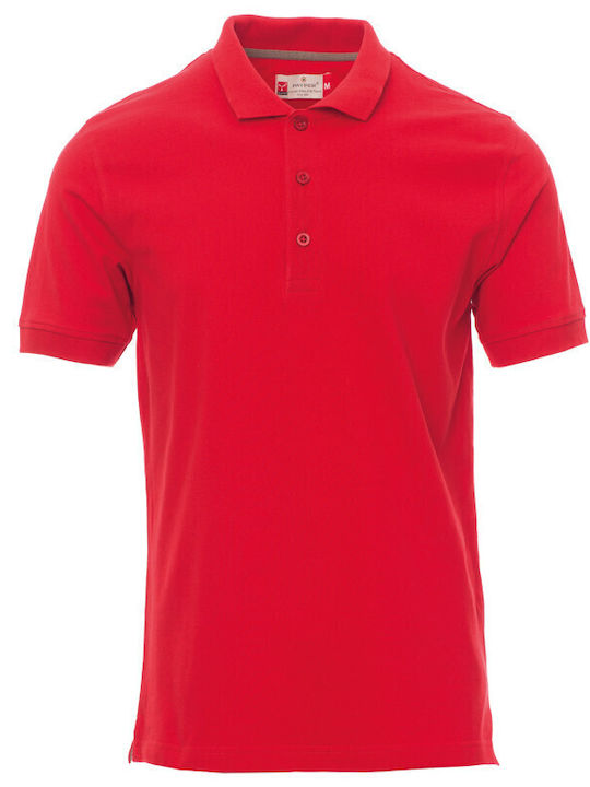 Polo T-Shirt Venice Red 200gr 02000359 Payper