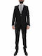 Tom Frank Κοστουμι Sl302/t-111 Super 110s Vitale Barberis Canonico Μαυρο