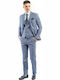 Костюм Slim Fit Светлосин