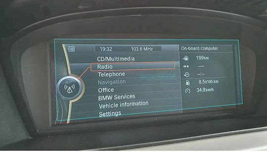 Displayschutzfolie Für Auto-Audiozubehör Matte 8.8" Kompatibel Mit Bmw 3 Series E90 E91 E92 E93