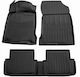 Rubber Car Mats With Clips Renault Laguna 4/5d 2007-2015 Race Axion-5 Set
