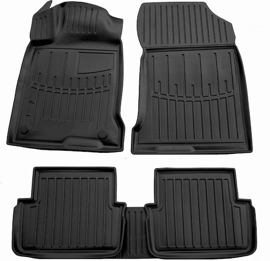 Rubber Car Mats With Clips Renault Laguna 4/5d 2007-2015 Race Axion-5 Set